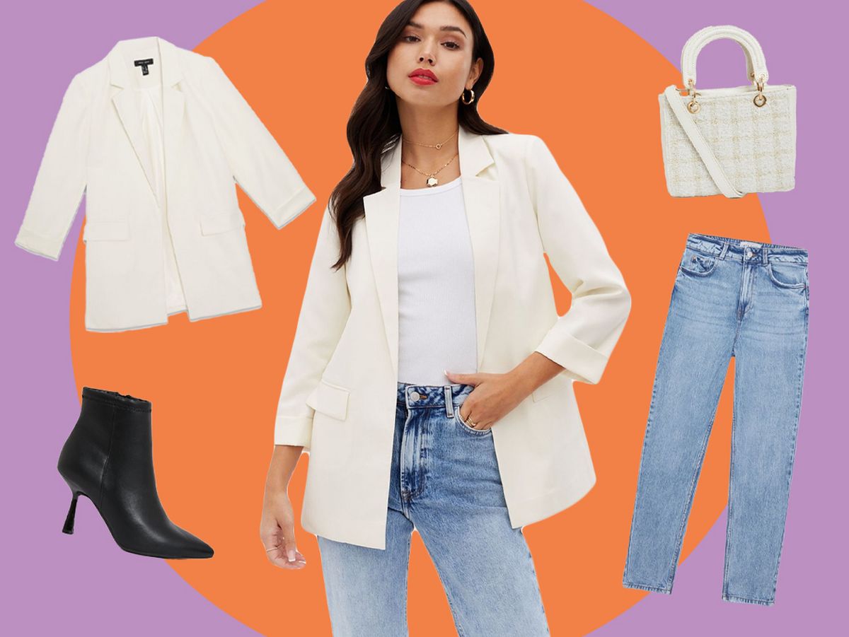 3 Ways to Wear a Cream Blazer	