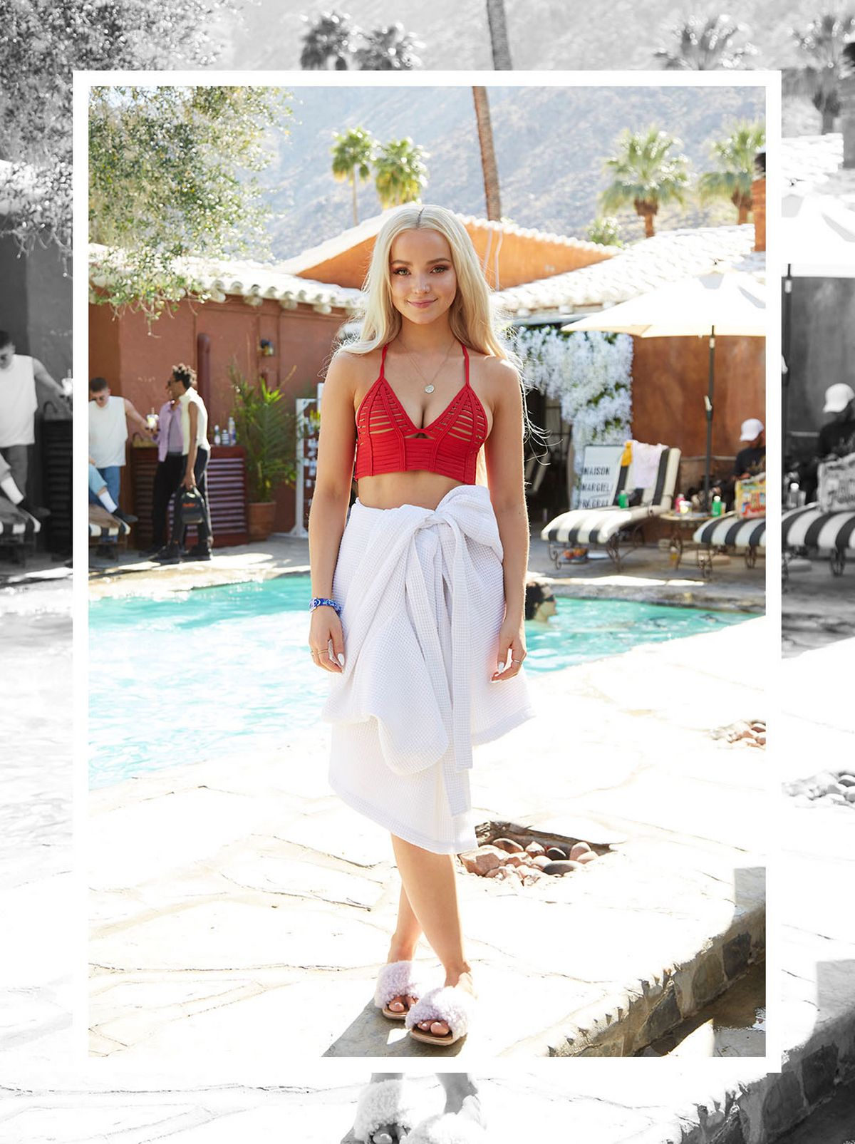 Dove Cameron Holiday Outfit