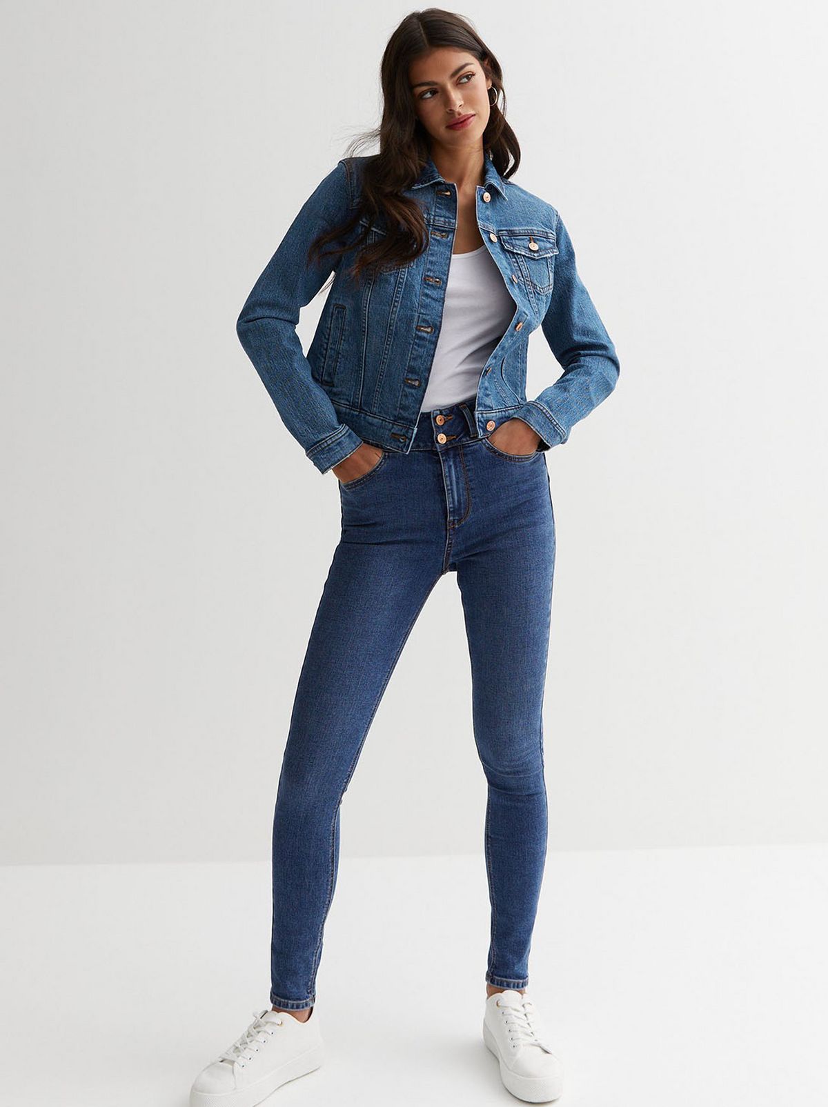 Blue denim jacket