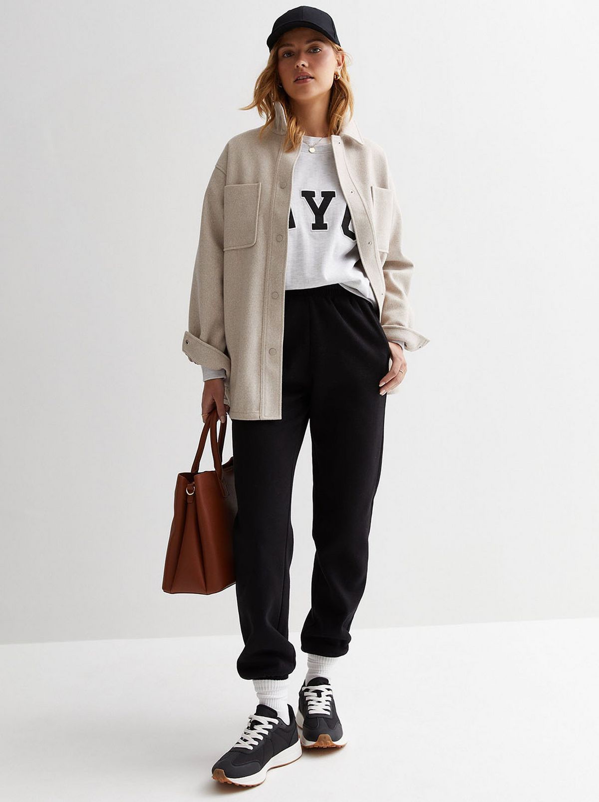 Cream shacket autumn jacket