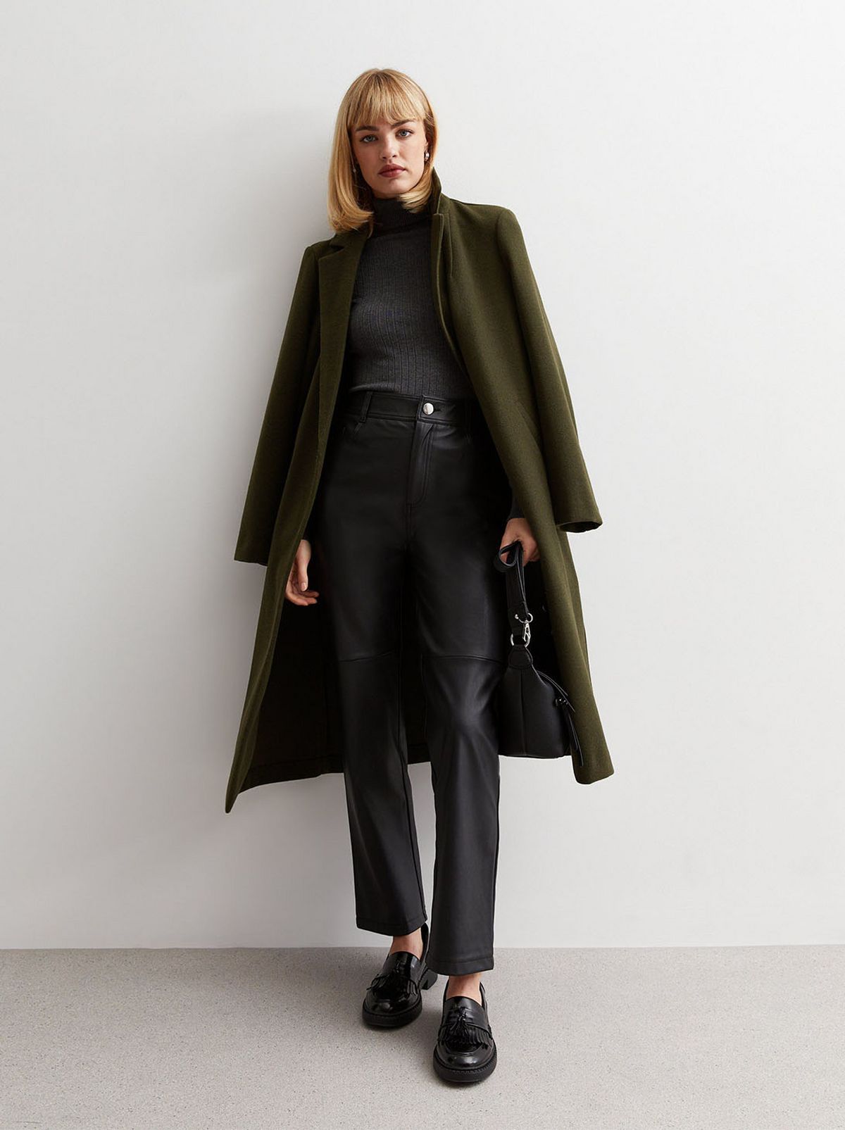 Leather trousers old money aesthetic