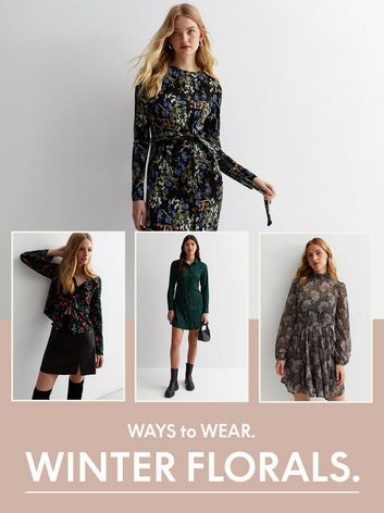 How to wear florals *all* winter | New Look