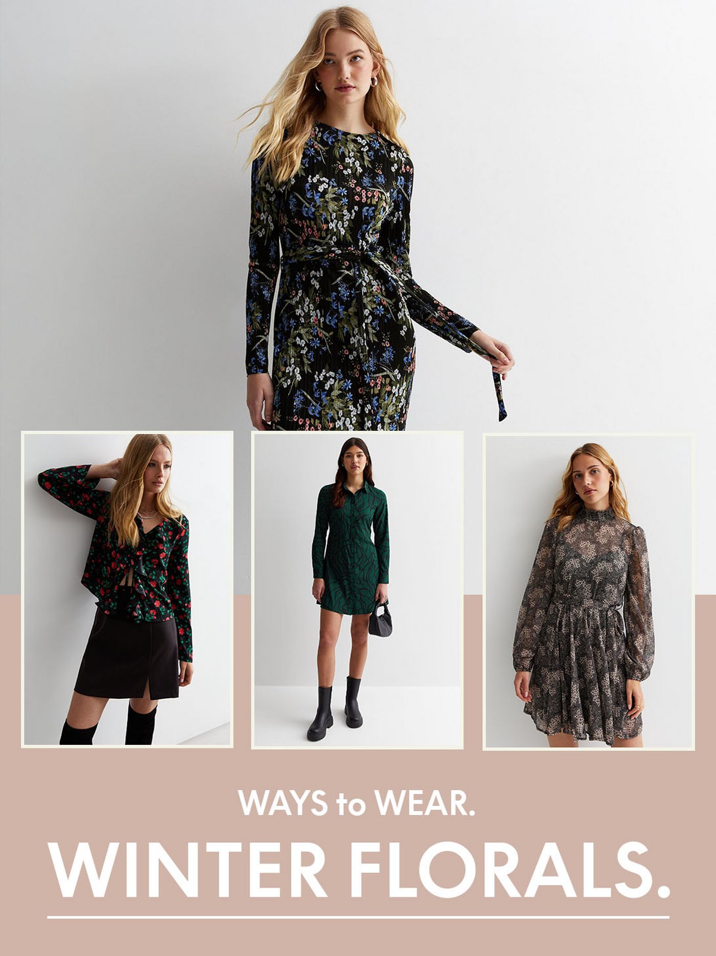 How to wear florals *all* winter | New Look How to wear florals *all* winter | New Look
