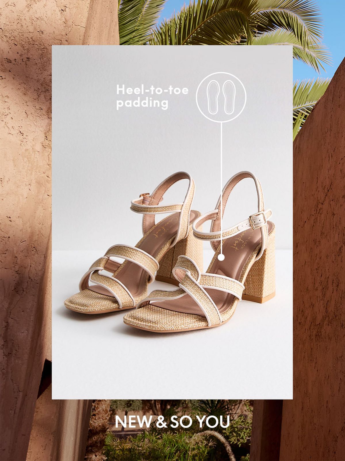 Stone Block Heels