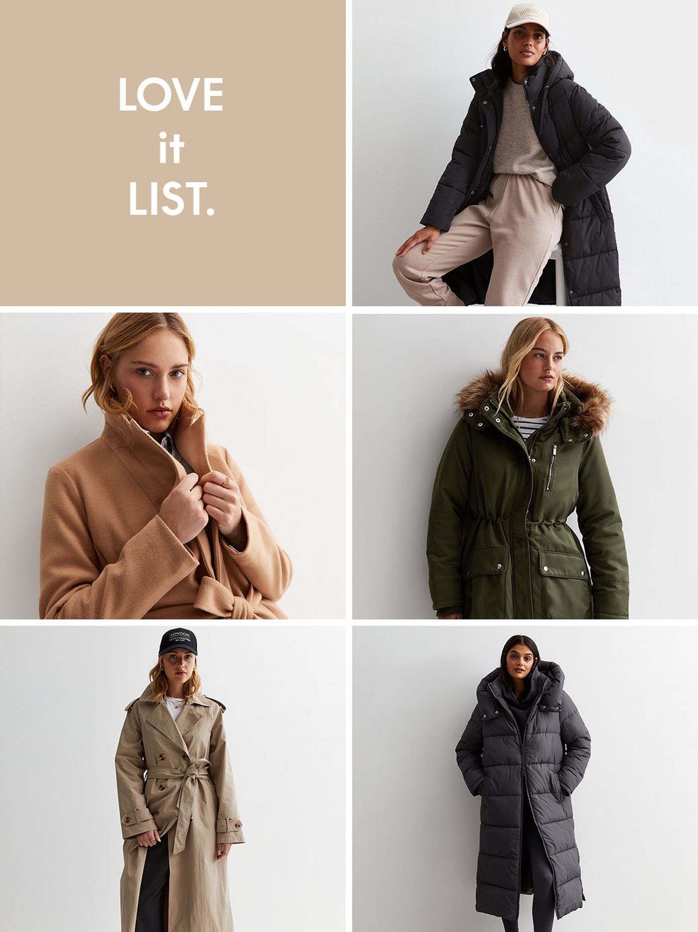 New look women's coats hotsell