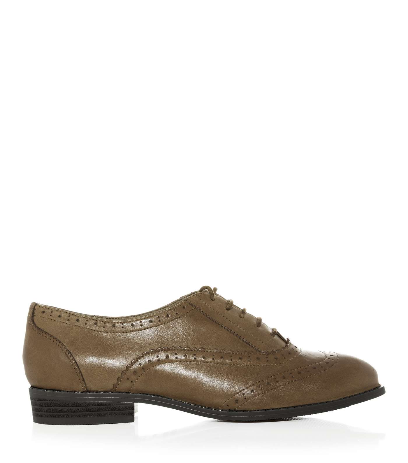 Tan Leather Lace Up Brogues
