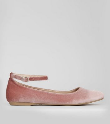 new look wide fit pink shoes