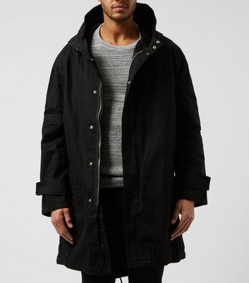 Men's Black Oversized Parka Jacket New Look shop for Men's Black Oversized Parka Jacket New Look at Shopo