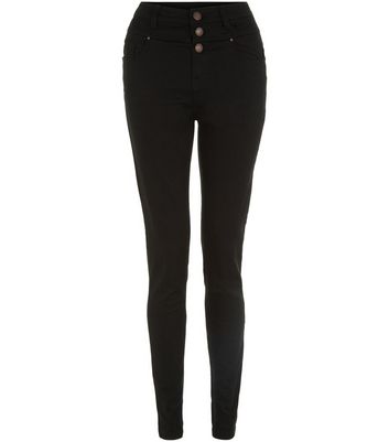 new look black jeans high waisted