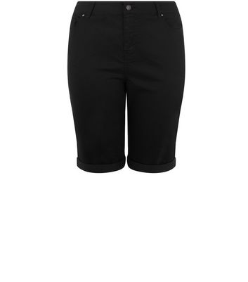 boyfriend shorts black