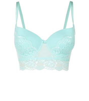 soutien gorge vert menthe