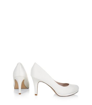 ivory court shoes wide fit