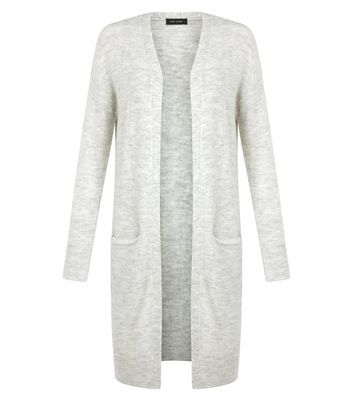 midi grey cardigan