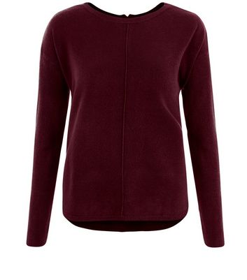 ladies burgundy jumper