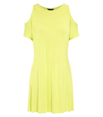 lime green swing dress