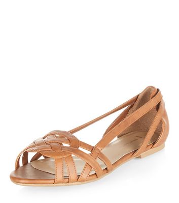 new look tan sandals