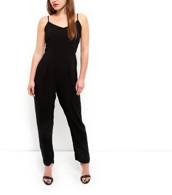 plain black jumpsuit
