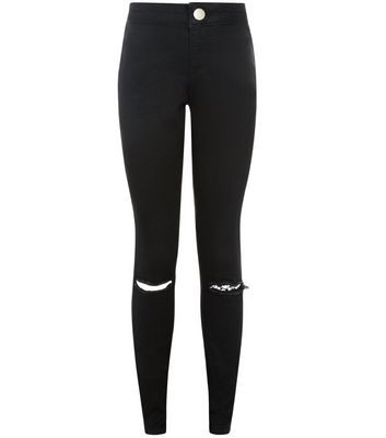 new look girls black jeans