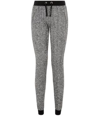 zip front joggers
