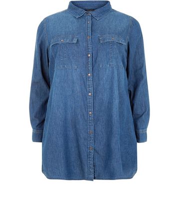 denim shirt plus