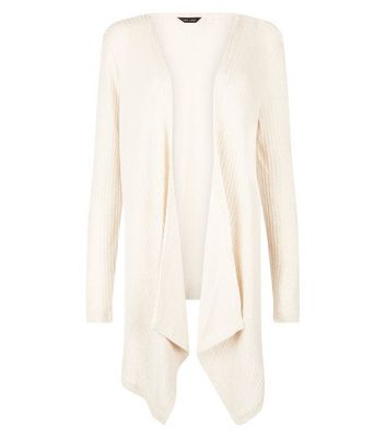 cream fine knit cardigan