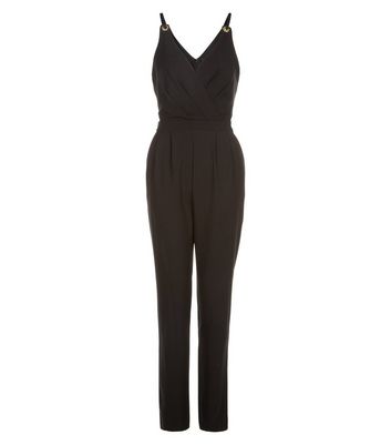 black eyelet jumpsuit