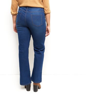 new look curves bootcut jeans