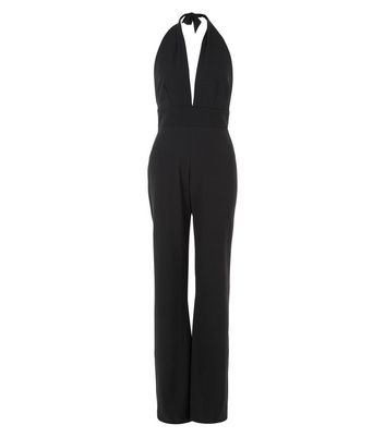 new look halter neck jumpsuit