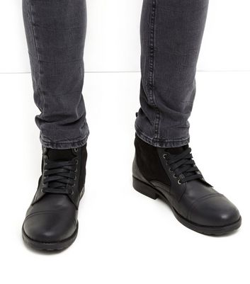 black military shoes