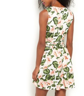 hawaiian floral print dresses