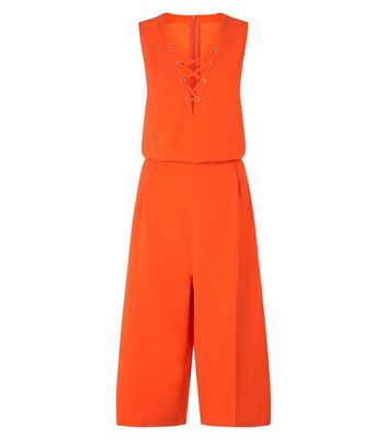 orange jumpsuit new look