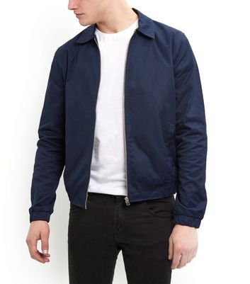 collared harrington jacket