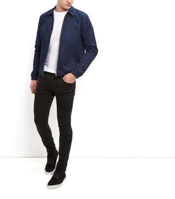 collared harrington jacket
