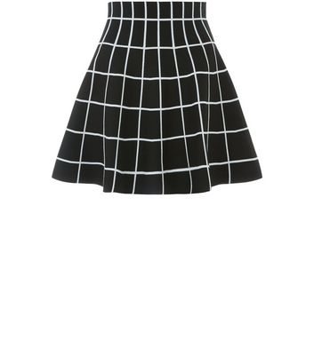 White check skater on sale skirt