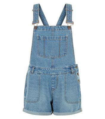 new look short dungarees