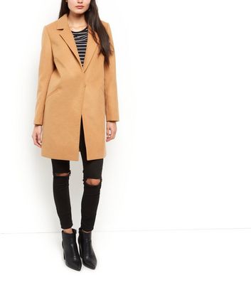 tan boyfriend coat