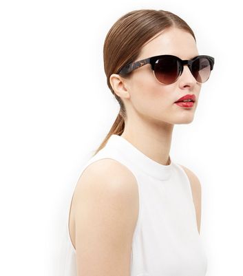 Supprimer À Ajouter Soleil La Demi De Wishlist Lunettes Écaille Tortue Marron Imprimé Monture VzqSUMp