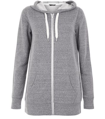 new look longline hoodie