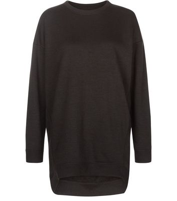 new look black sweatshirt