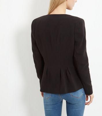 new look peplum blazer