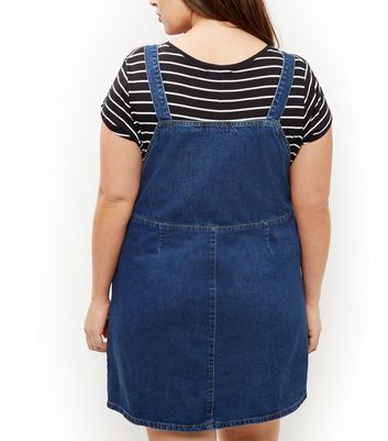 denim pinafore size 18