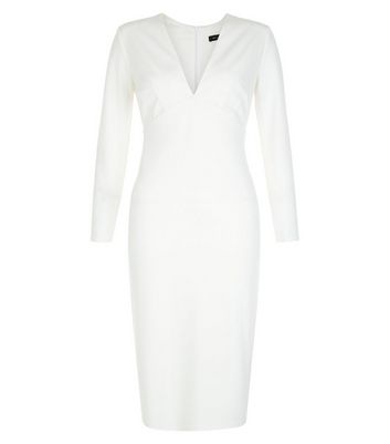 long white bodycon dresses