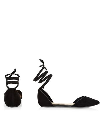 wide fit lace up pumps