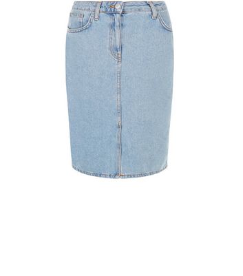 new look denim skirt