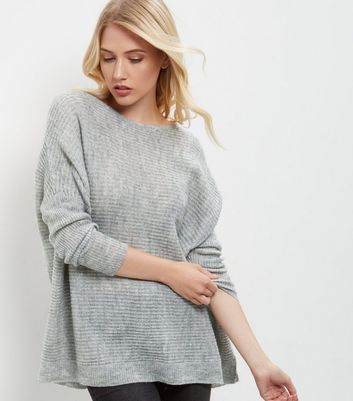 grey oversized jumper womens