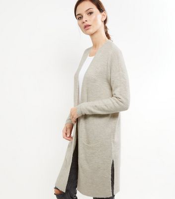 new look cream cardigan