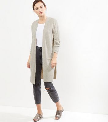 new look cream cardigan