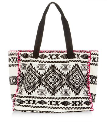 aztec beach bag