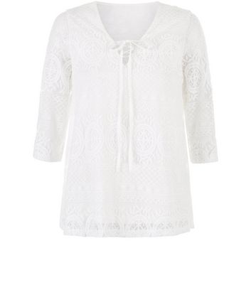 Lace Tops | Long Sleeve Lace Tops | New Look