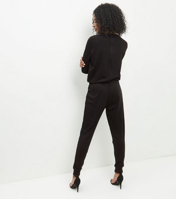 Black store sweater jumpsuit